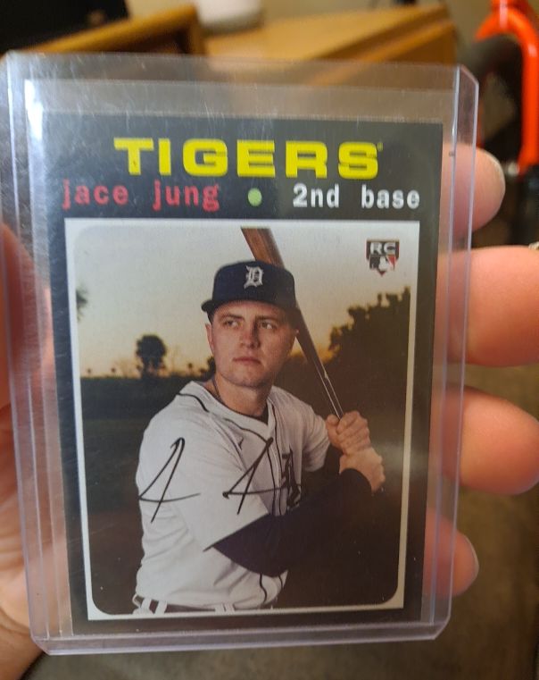 2022 Topps Heritage #TH-22 Jace Jung — front