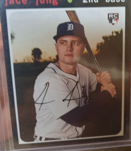 2023 Topps Heritage #RC Jace Jung — front