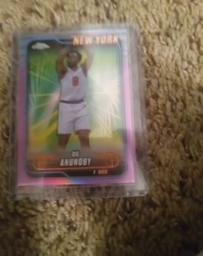 2022 Topps Chrome F008 OG Anunoby — front