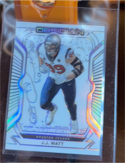 2020 Panini Obsidian #89 J.J. Watt — front