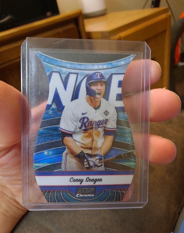 2022 Stadium Club Chrome #NICE Corey Seager — front