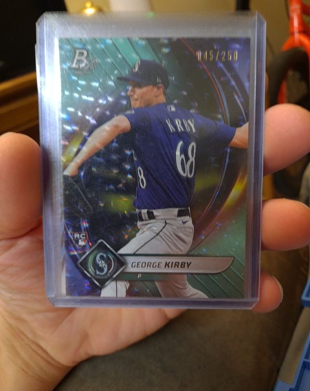 2020 Bowman #68 George Kirby — front