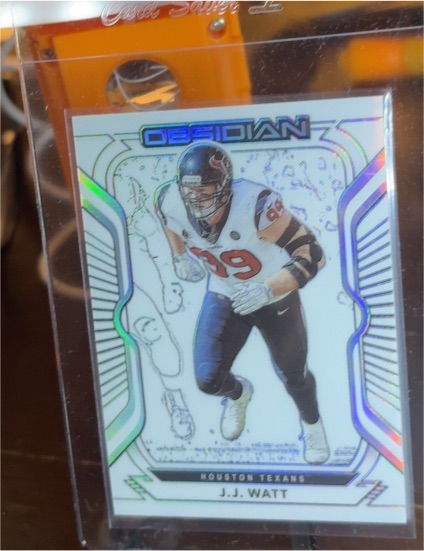 2011 Panini Obsidian #19 J.J. Watt — front