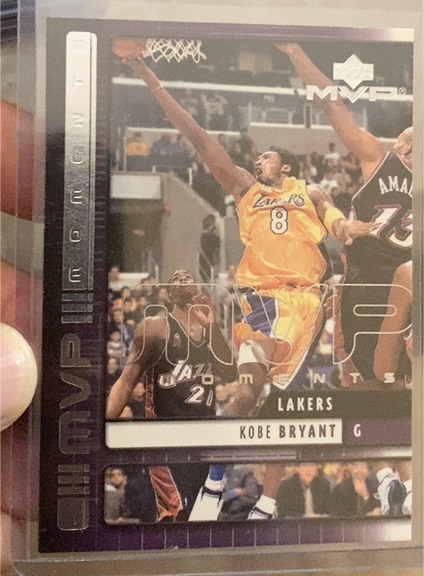1997 Upper Deck MVP #MVP8 Kobe Bryant — front