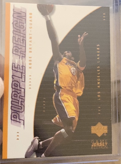 1996 Upper Deck Purple Reign #PR-1 Kobe Bryant — front