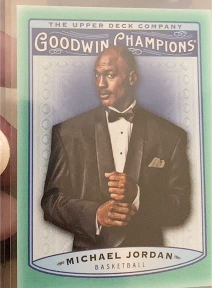 1997 Upper Deck Goodwin Champions Michael Jordan — front