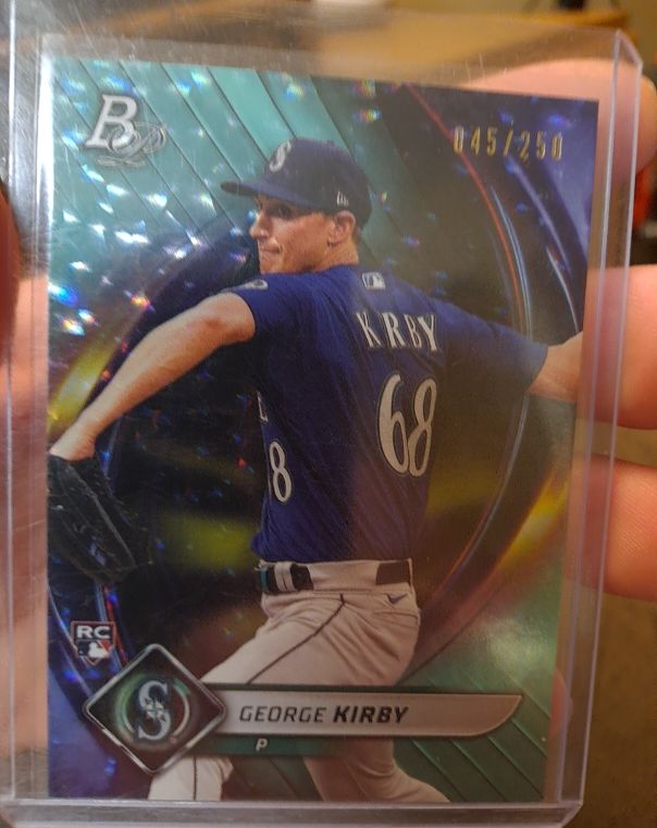 2021 Bowman #68 George Kirby — front