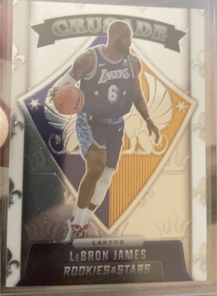 2021 Panini Crusade #6 LeBron James — front