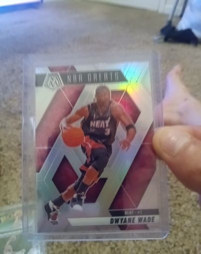 2019 Panini Mosaic #1 Dwyane Wade — front