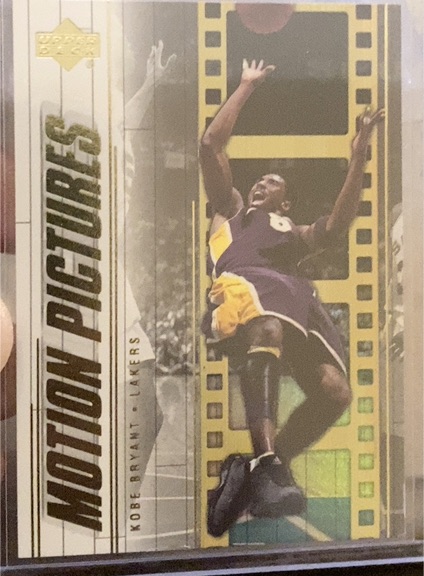 2000 Upper Deck Motion Pictures Kobe Bryant — front