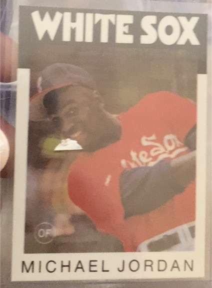 1994 Fleer Michael Jordan White Sox #OP1 — front