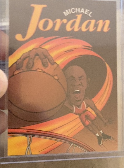 1990 Fleer Michael Jordan #1 — front