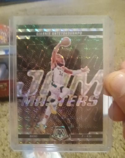 2020 Panini Mosaic Jam Masters #34 Giannis Antetokounmpo — front