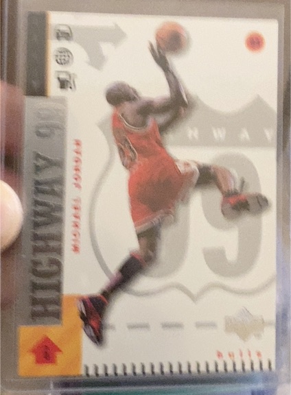 1997 Upper Deck Highway 9 #9 Michael Jordan — front
