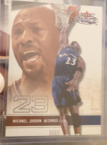 2001 Fleer Force #23 Michael Jordan — front