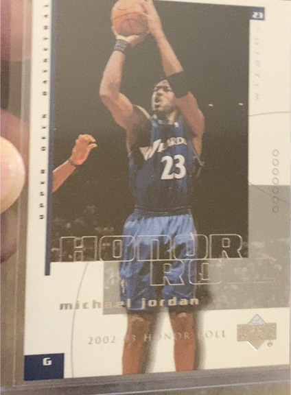 2002-03 Upper Deck Honor Roll #23 Michael Jordan — front