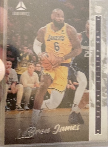 2021 Panini Contenders #1 LeBron James — front