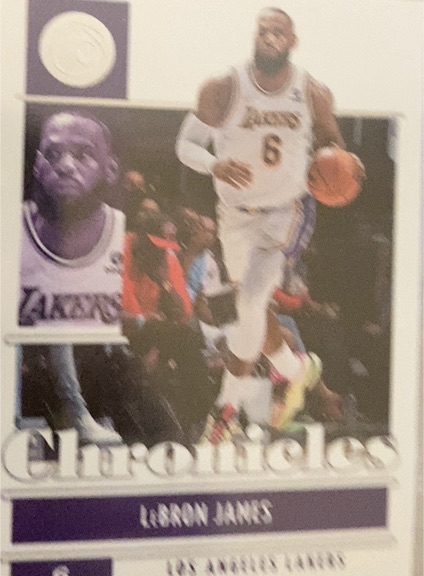 2021 Panini Chronicles #6 LeBron James — front