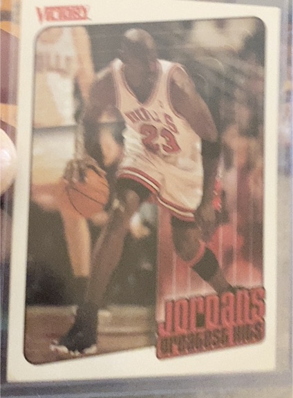 1986 Fleer #57 Michael Jordan — front