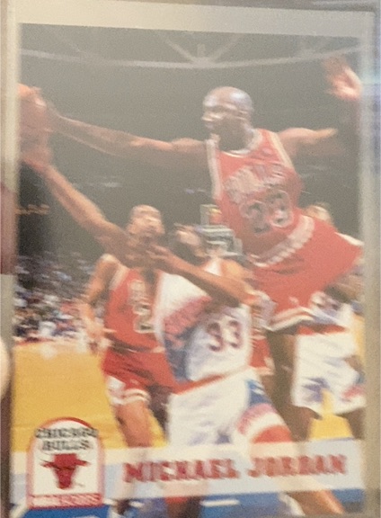1990 Fleer #6 Michael Jordan — front