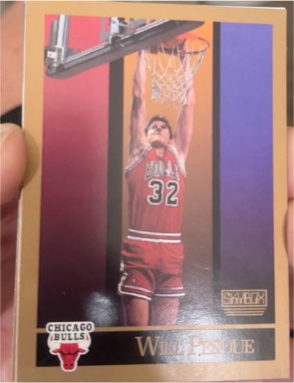 1990 SkyBox #32 Will Perdue — front