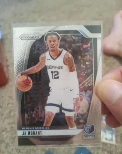 2019 Panini Prizm #12 Ja Morant — front