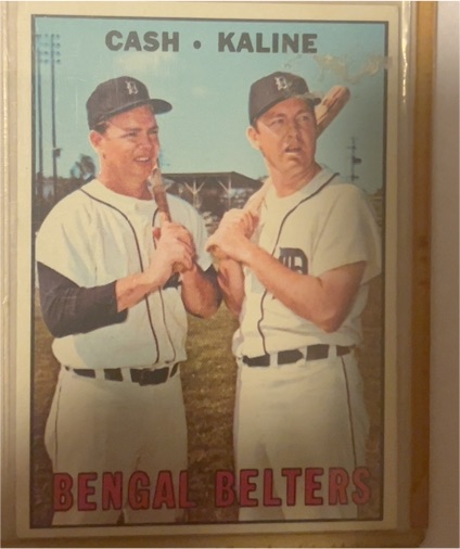 1963 Topps #2 Cash Kaline Bengal Belters — front