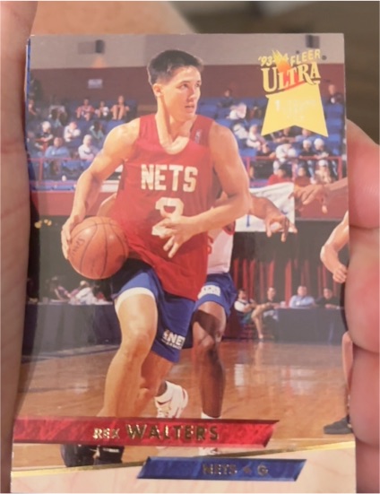 1993 Fleer Ultra #1 B.J. Walters — front