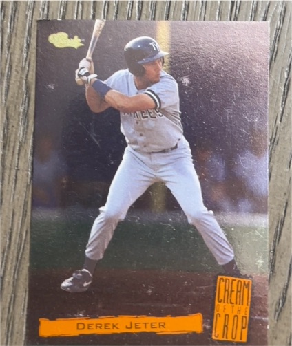 1993 Leaf #1 Derek Jeter — front