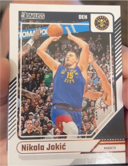2022 Donruss #15 Nikola Jokić — front