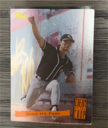 1994 Classic Cream of the Crop #1 Chan Ho Park — front