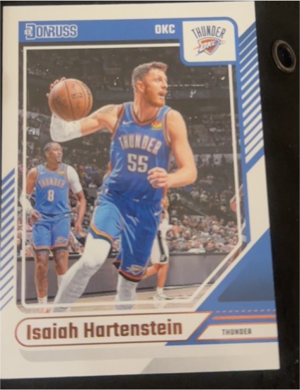 2021 Donruss #55 Isaiah Hartenstein — front