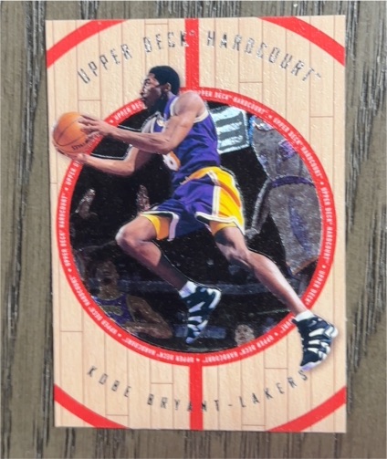 1996 Upper Deck Hardcourt #H1 Kobe Bryant — front