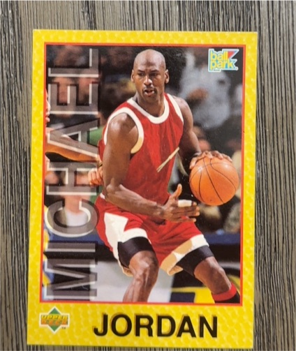 1991 Upper Deck #1 Michael Jordan — front