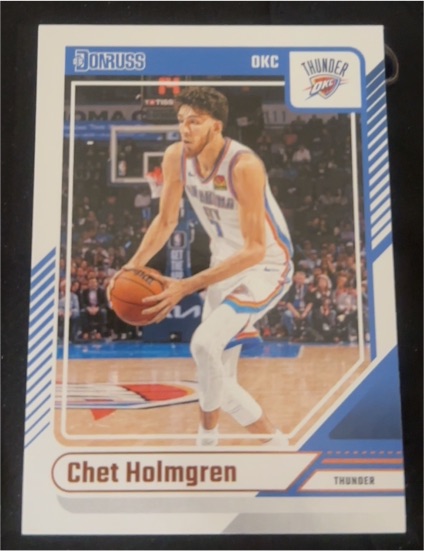 2022 Donruss #7 Chet Holmgren — front