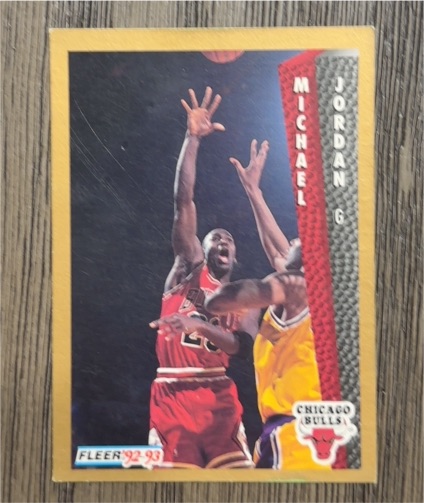 1992 Fleer #6 Michael Jordan — front