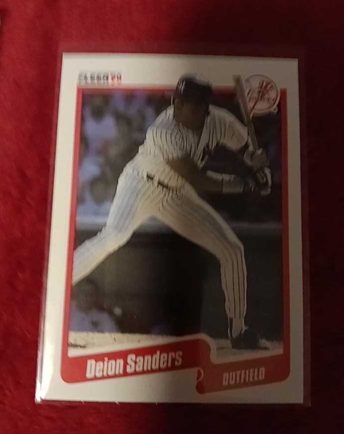 1990 Score #620 Deion Sanders — front