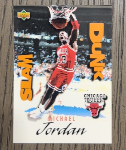 1993 Upper Deck Slam Dunk #SL1 Michael Jordan — front