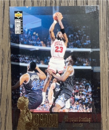 1994 Upper Deck Collector's Choice #1 Michael Jordan — front