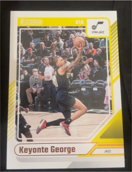2023 Donruss #UTA Keyonte George — front