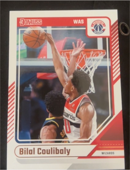 2023 Donruss #WAS Bilal Coulibaly — front