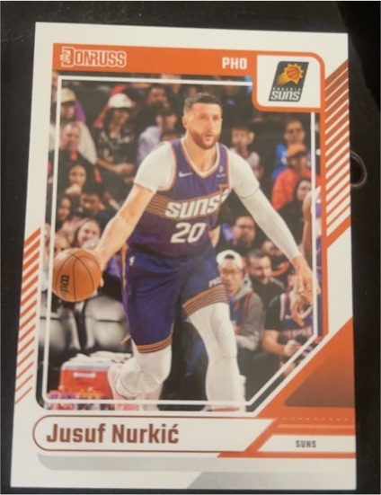 2022 Donruss #PHO Jusuf Nurkić — front
