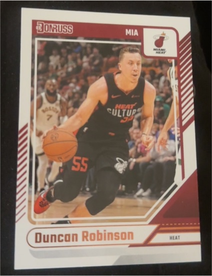 2021 Donruss #55 Duncan Robinson — front