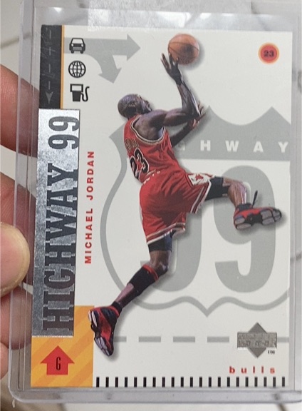 1999 Upper Deck Highway 99 #H99 Michael Jordan — front