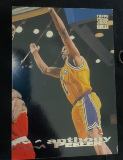 1991 Topps Stadium Club #10 Anthony Peeler — front