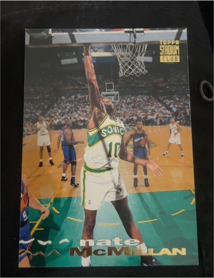 1993 Topps Stadium Club #10 Nate McMillan — front