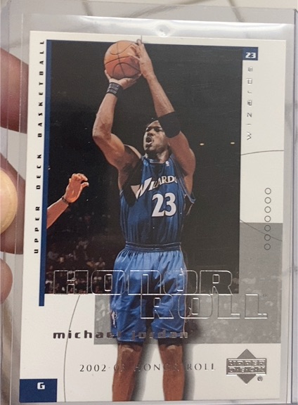 2002 Upper Deck Honor Roll #23 Michael Jordan — front