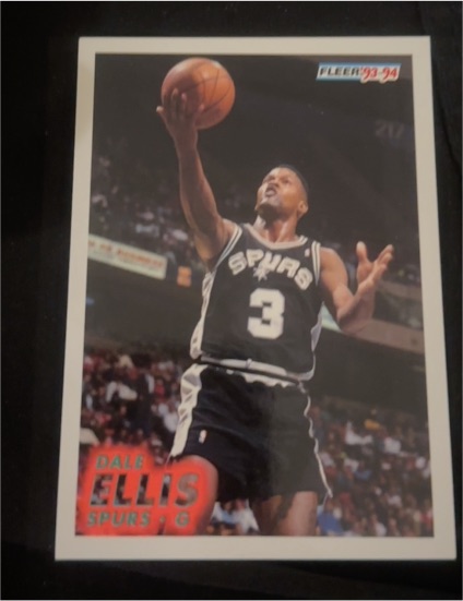 1993-94 Fleer #3 Dale Ellis — front