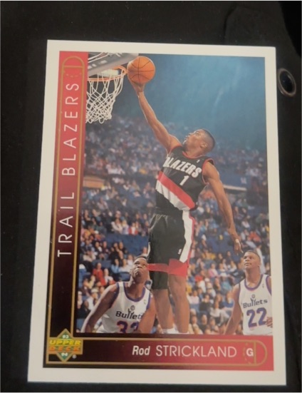 1993 Upper Deck #D Rod Strickland — front