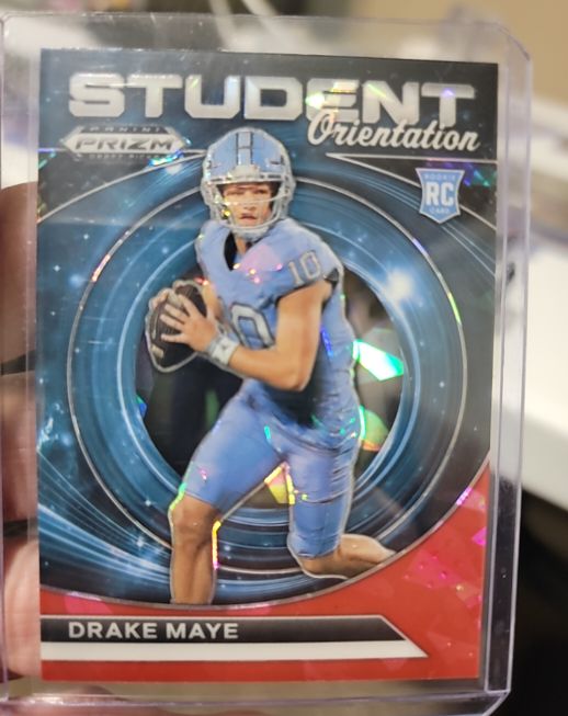 2023 Panini Prizm Student Orientation #SO-DRM Drake Maye — front